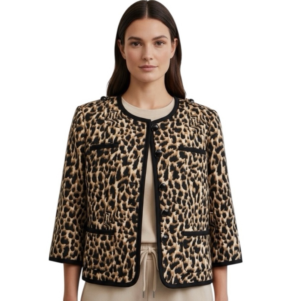 East 5TH Animal Print Jacket